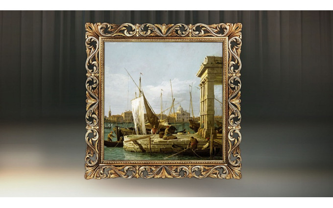 Рама под картину квадратная. Багет Винченцо Рама под картину квадратная. Багет Винченцо