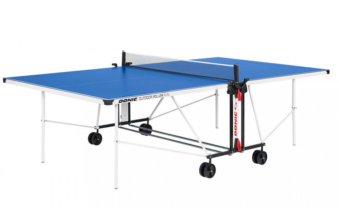 Теннисный стол Donic Outdoor Roller FUN синий Теннисный стол Donic Outdoor Roller FUN синий