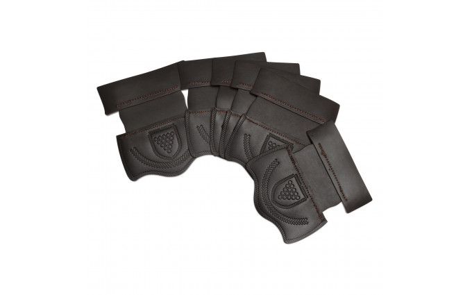 Пелерины для луз Deluxe темная кожа 6шт. Пелерины для луз Deluxe темная кожа 6шт.