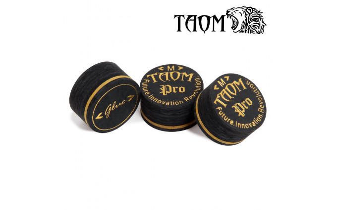 Наклейка для кия Taom Pro ø13мм Medium 1шт. Наклейка для кия Taom Pro ø13мм Medium 1шт.